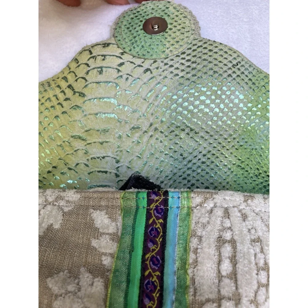 Spencer & Rutherford Vintage Mixed Media Eclectic Purse Bag